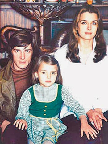 Александр Абдулов и Ирина Алферова с дочкой Ксенией