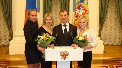Ирина Караваева награждена президентом