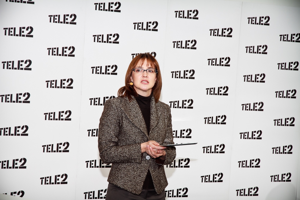 Наталья Соседкина, финансовый директор компании Tele2 Россия