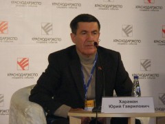 Юрий Гаврилович Хараман, директор колхоза «Знамя Ленина»