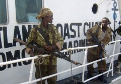 Британский сухогруз захвачен сомалийскими пиратами