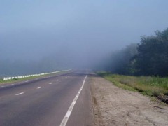 Туман стал причиной крупного ДТП в Красноярске