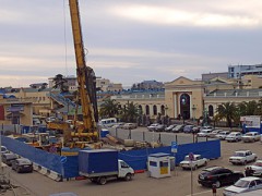 В рамках подготовки к Олимпиаде в Сочи началась реконструкция ж/д вокзала
