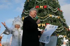 В Краснодаре начали разбирать главную Новогоднюю елку