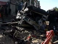 Террорист-смертник на мотоцикле подорвал колонну войск НАТО в Кандагаре