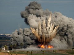 Сектор Газа подвергнулся семи ракетным ударам