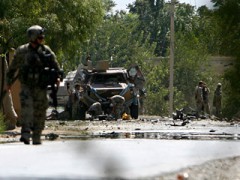 В Пакистане Боевики сожгли две автоцистерны с горючим для НАТО