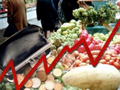 Инфляция в России в пять раз выше европейской