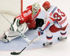 На чемпионате мира по хоккею сборная России разгромила Данию