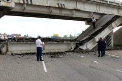 Ход проверки причин обрушения пролета моста на федеральной автодороге М-4 «Дон» взят под контроль прокуратуры Республики Адыгея