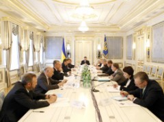 Под председательством Януковича состоялось заседание СНБО