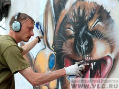 Во Владивостоке выбрали победителя финала конкурса граффити 