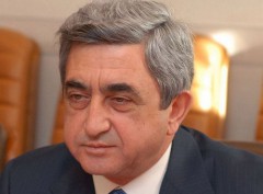 Серж Саргсян: Кандидаты в президенты Армении будут пользоваться неприкосновенностью