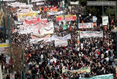 В Греции проходят забастовки