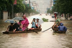 В Китае в результате наводнения пострадали почти 15 млн человек