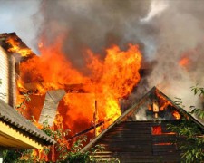 В Каневском районе Кубани при пожаре пострадала женщина