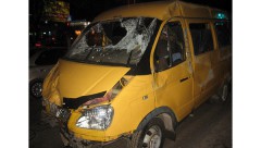 ДТП в Челябинске: иномарка врезалась в маршрутку, четверо пострадавших