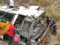 В Эквадоре перевернулся автобус с пассажирами, погибли 36 человек