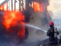 Пожар в одном из сел Киргизии унес жизнь хозяина дома