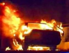 В Москве неизвестные сожгли семь автомобилей