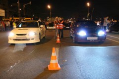 В Краснодаре состоялись автогонки «Форсаж – Ночная лига»