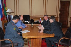 Генерал-лейтенант милиции Вадим Савичев посетил с рабочим визитом Краснодар