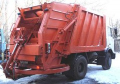 В Москве милиционер похитил мусоровоз