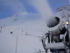 В олимпийском Сочи установят системы, сохраняющие снег даже при плюсовых температурах