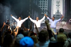 «Boyz II Men» отпраздновали юбилей группы дебютом на московской сцене