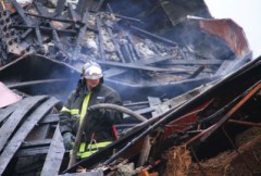 За первый день нового года в пожарах погибли 79 россиян