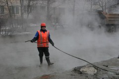 Около 12 тыс жителей пригорода Петербурга остались без тепла