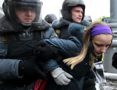 Фильм о любви омоновца и оппозиционерки снимается на фоне московских митингов