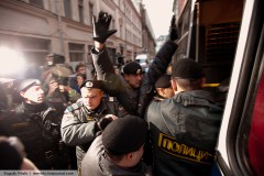 В Москве задержаны участники несанкционированной акции возле ЦИК
