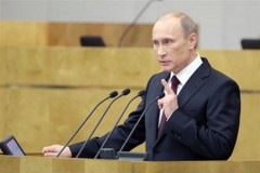 Путин сегодня отчитается в Госдуме о работе правительства