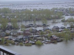 В России от паводков пострадали более 40 населенных пунктов