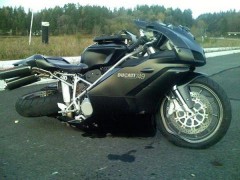 В Ростовской области в ДТП пострадал мотоциклист