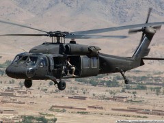 В Афганистане разбился вертолет  UH-60 