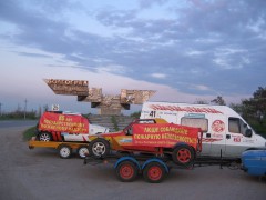 В Батайске финишировал «пожарный» автокросс