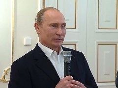Путин объявил благодарность сборной России по хоккею