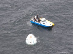 SpaceX Dragon приводнился в Тихом океане у мексиканского побережья