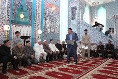 В ингушском селе Орджоникидзевское открыли одну из красивейших мечетей