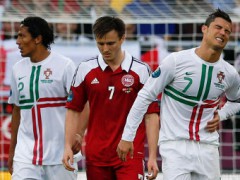 Сборная Португалии победила команду Дании со счетом 3:2 на Евро-2012