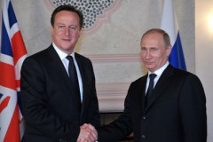 Владимир Путин провел встречу с премьер-министром Великобритании Дэвидом Кэмероном