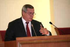 Донской губернатор отчитался перед парламентариями