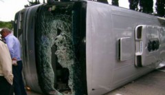 В Аргентине в лобовом столкновении автобусов и грузовика погибли 11 человек, 49 пострадали
