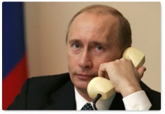 Путин и Назарбаев обсудили по телефону подготовку 9-го Форума межрегионального сотрудничества