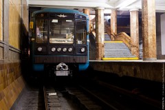 Движение в московском метро было остановлено из-за упавшего на рельсы мужчины
