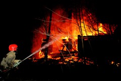 На Кубани в частном доме сгорел мужчина