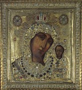Предстоятель РПЦ передал Казанскую икону Божьей Матери казакам в Крымске