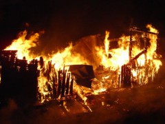 За сутки на Кубани произошло 12 пожаров, один человек погиб